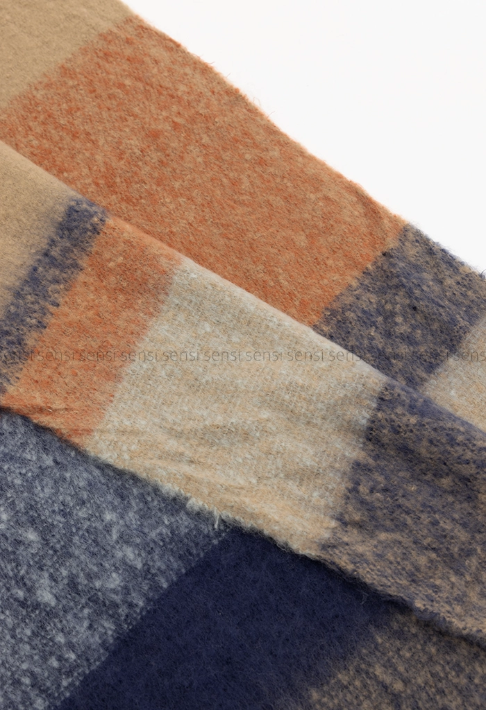 شال بافت پشمی موهری کد1005155